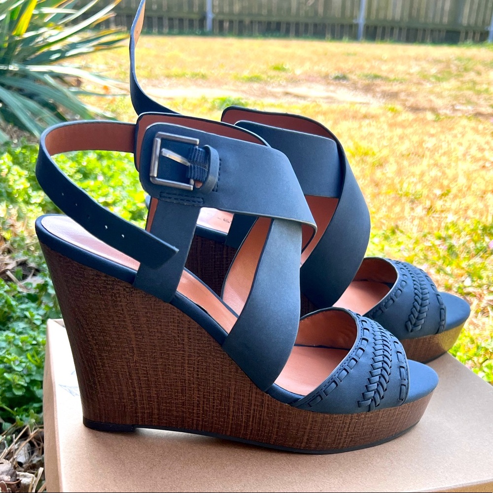 Indigo Road - Kash 4” Platform Wedges - NIB